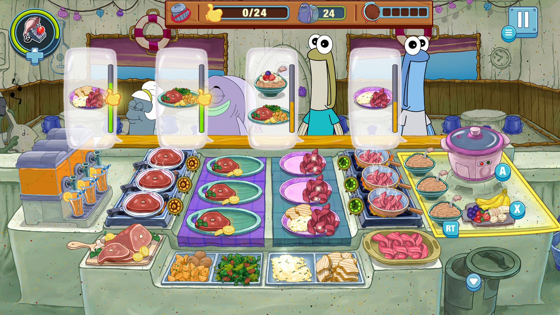 海绵宝宝：大闹蟹堡王-SpongeBob: Krusty Cook-Off