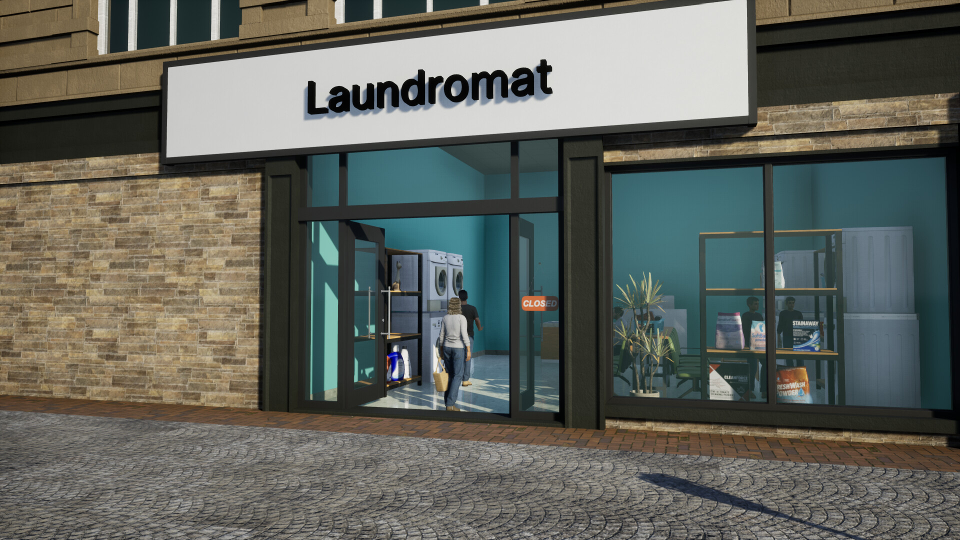 洗衣店经理模拟器-Laundromat Manager Simulator