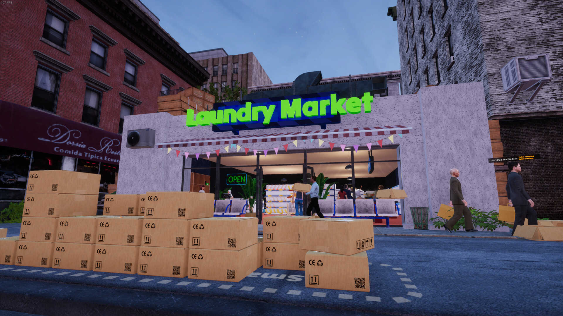 洗衣店模拟器:洗刷刷!-Laundry & Supermarket Simulator