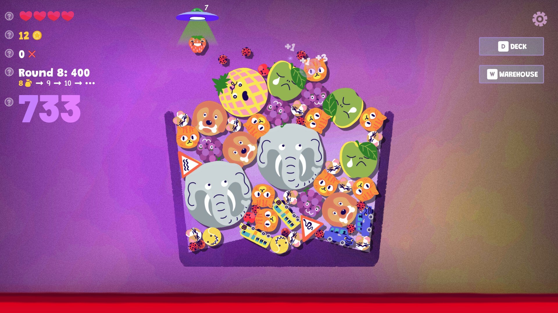 史蒂夫的仓库：合成大肉鸽？-Steve\’s Warehouse: Physics. Roguelike. Chaos.