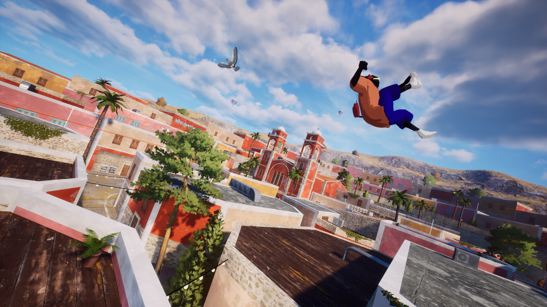 屋顶与小巷：跑酷游戏-Rooftops & Alleys: The Parkour Game