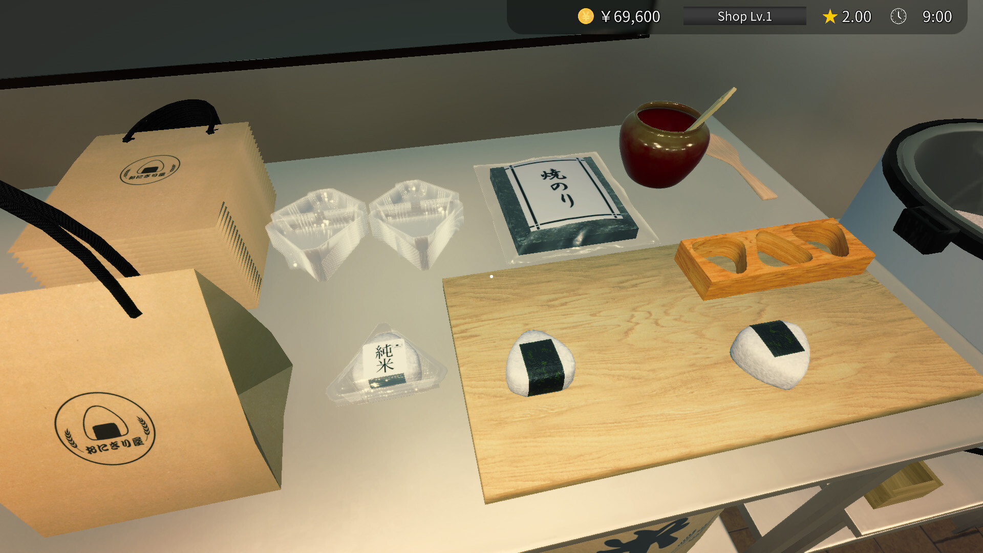饭团店模拟-Onigiri Shop Simulator