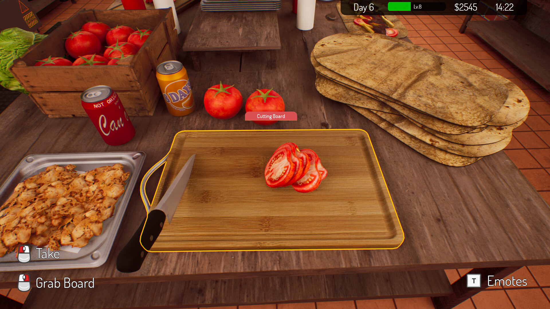 卷饼小店模拟器-Wrap House Simulator