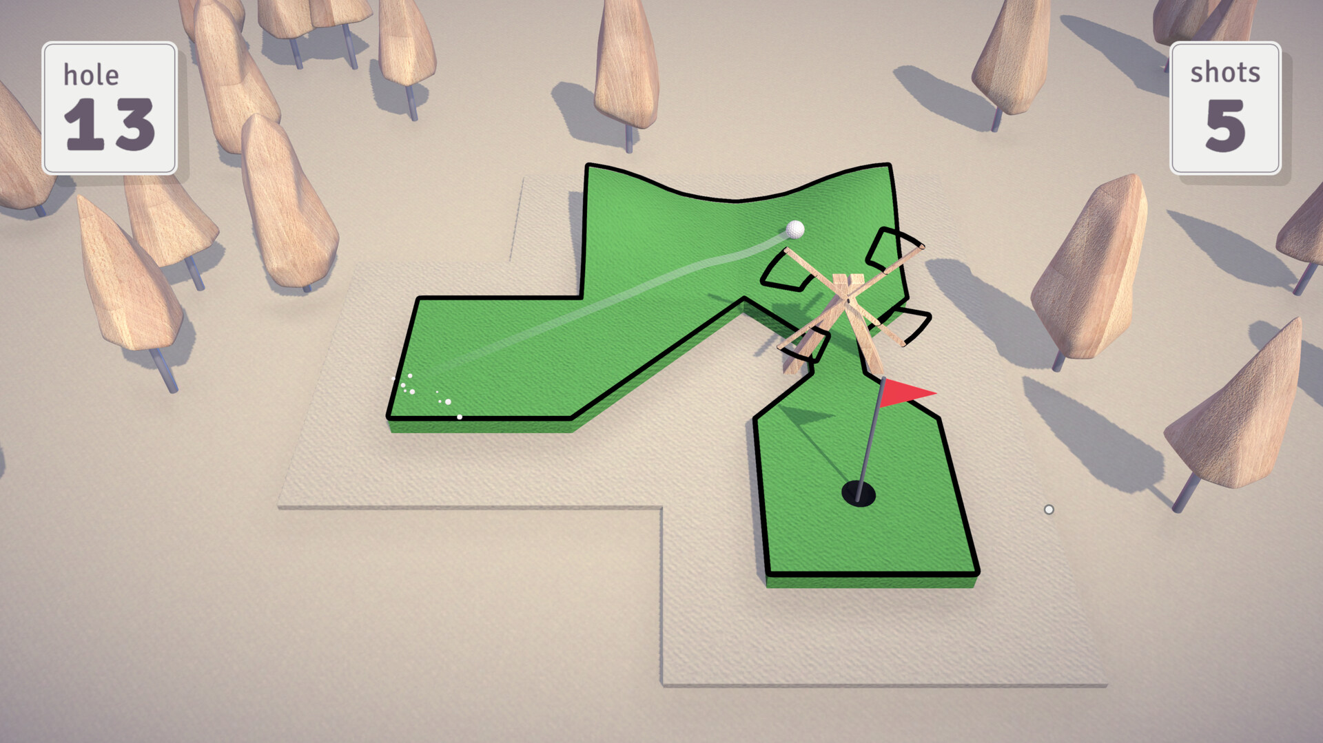 杆够准！-Up to Par