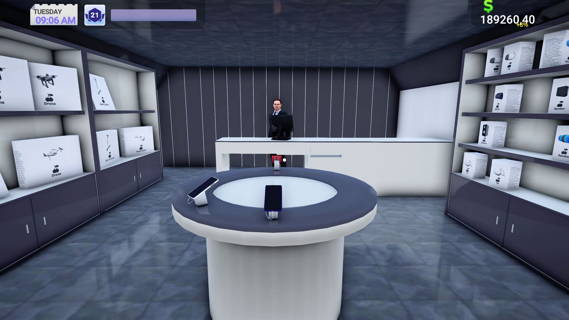 电子商店模拟器-Electronics Store Simulator