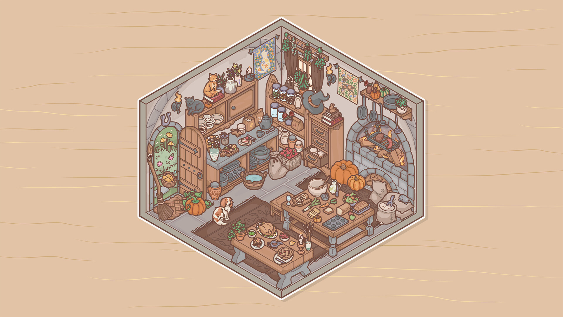 造景贴纸：治愈小角落-Little Corners