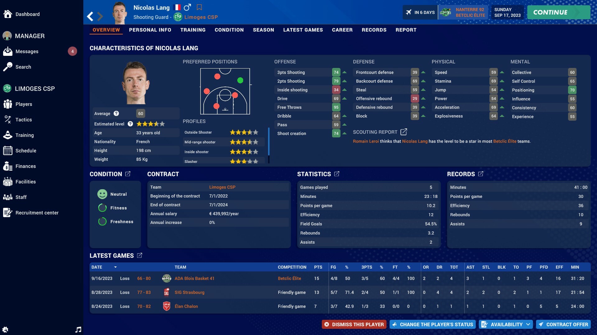 职业篮球经理2024-Pro Basketball Manager 2024