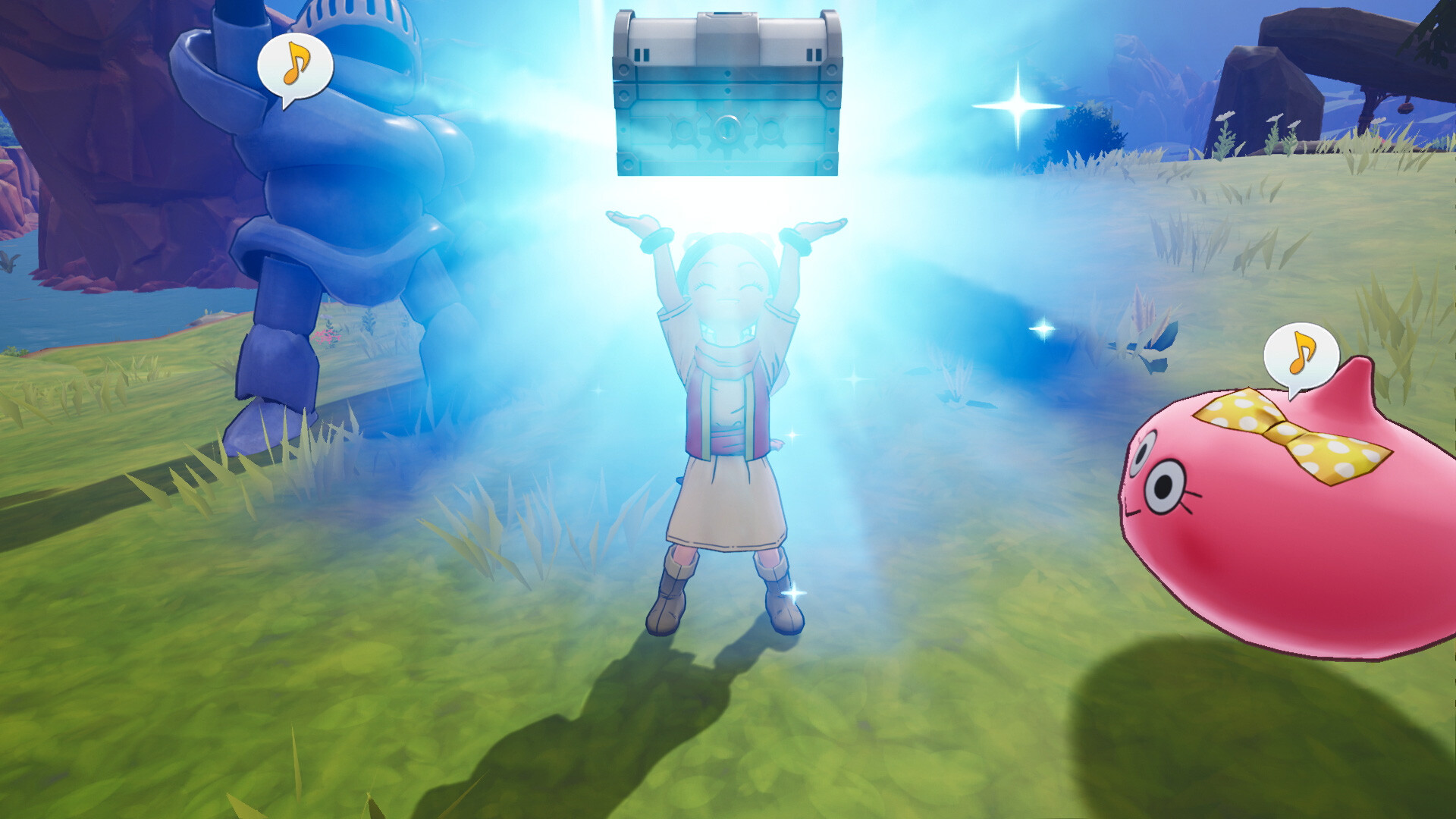 勇者斗恶龙　寻宝探险团　蓝色眼眸与天空罗盘-DRAGON QUEST TREASURES