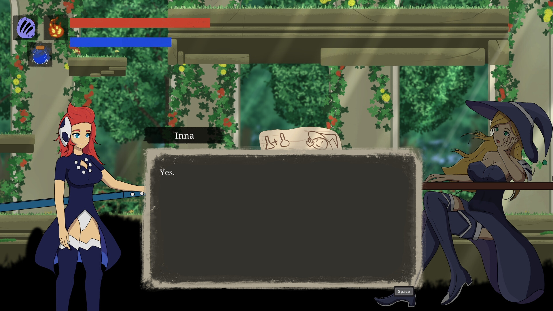 白焰之灵：虚空之女-White Flame Inna: Daughter of the Void