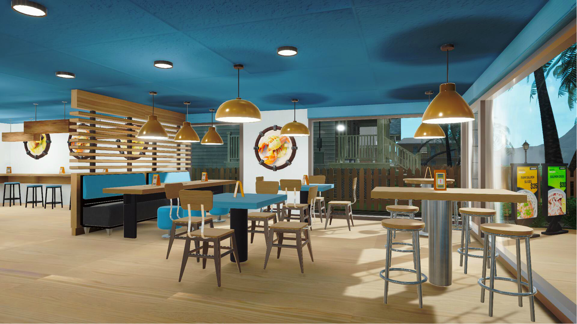 海岸厨房模拟-Coastal Kitchen Simulator