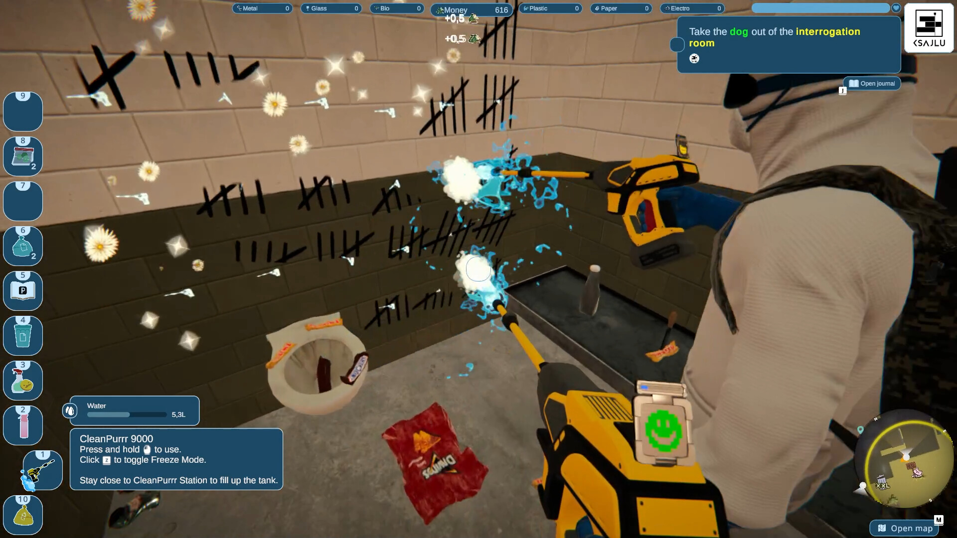 疯狂工具：清洁混乱-Purrrifiers: Cleaning Chaos – Cats & Goofylike Co-op