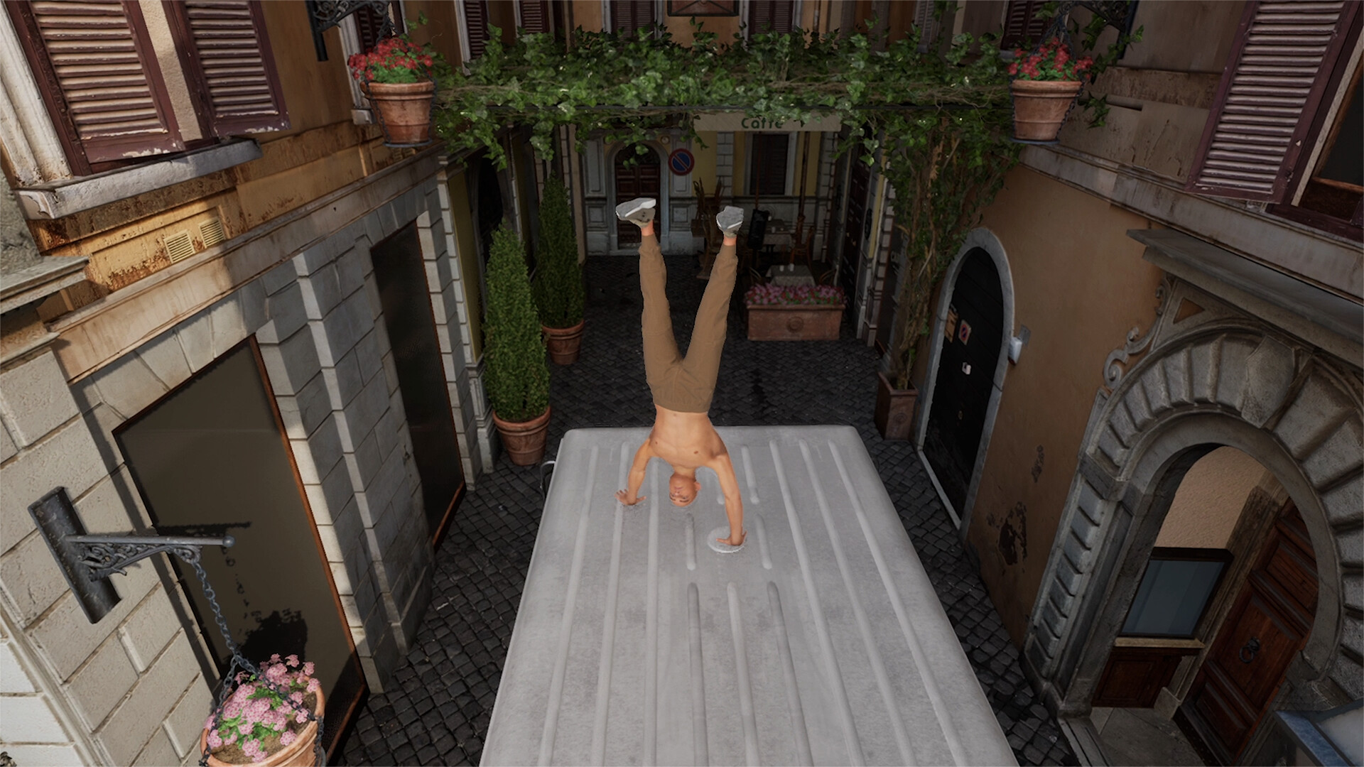 手倒立汉克-Handstand Hank