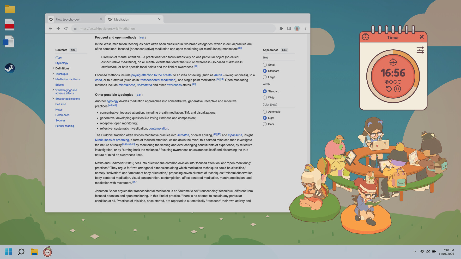 随时在一起: 云自习-On-Together: Virtual Co-Working