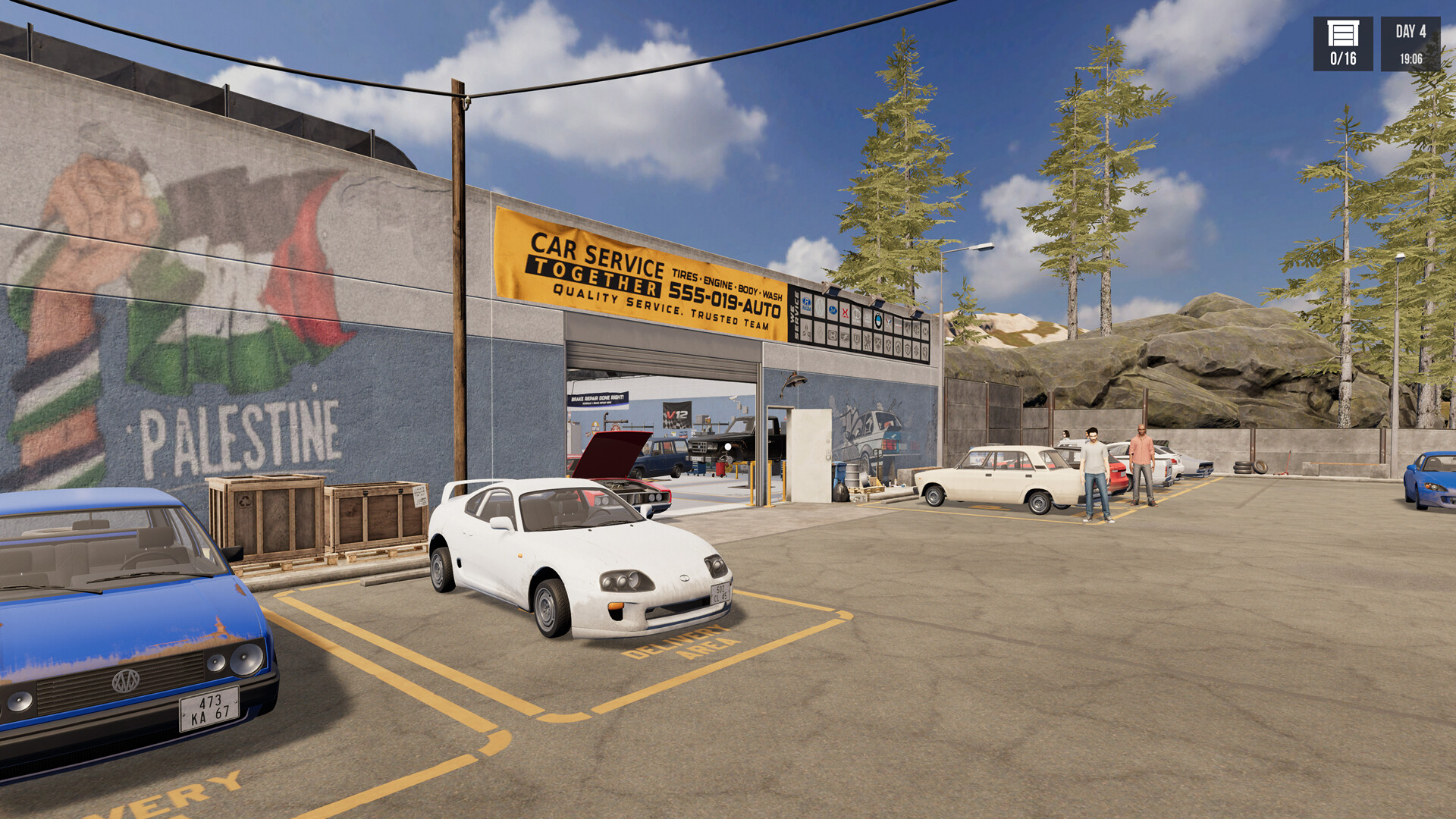 修车吧！兄弟！-Car Service Together-支持网络联机