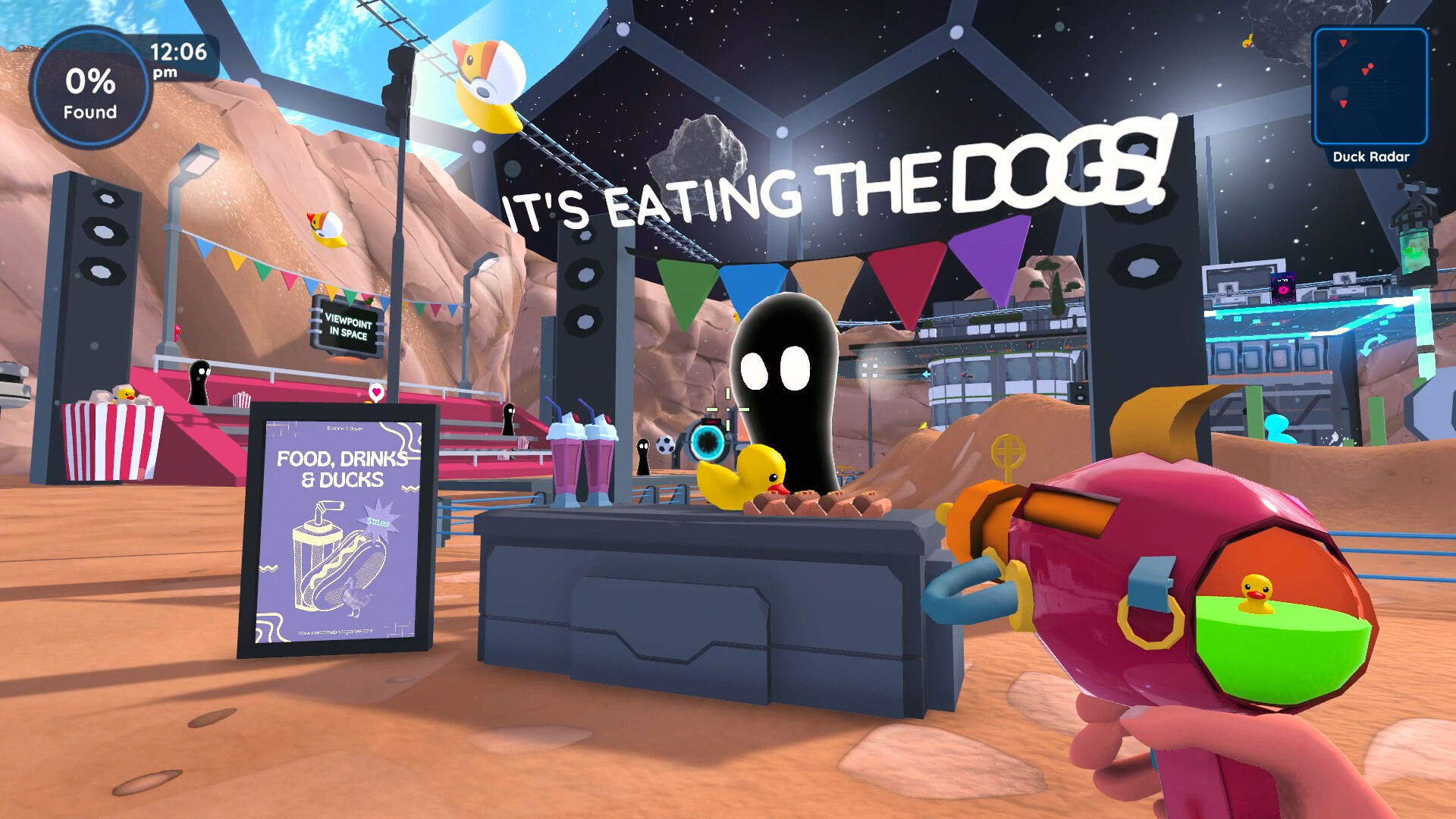 在太空中寻找 100 只鸭子并炸飞它们！！！-Find 100 Ducks and Blast Them…IN SPACE!!!