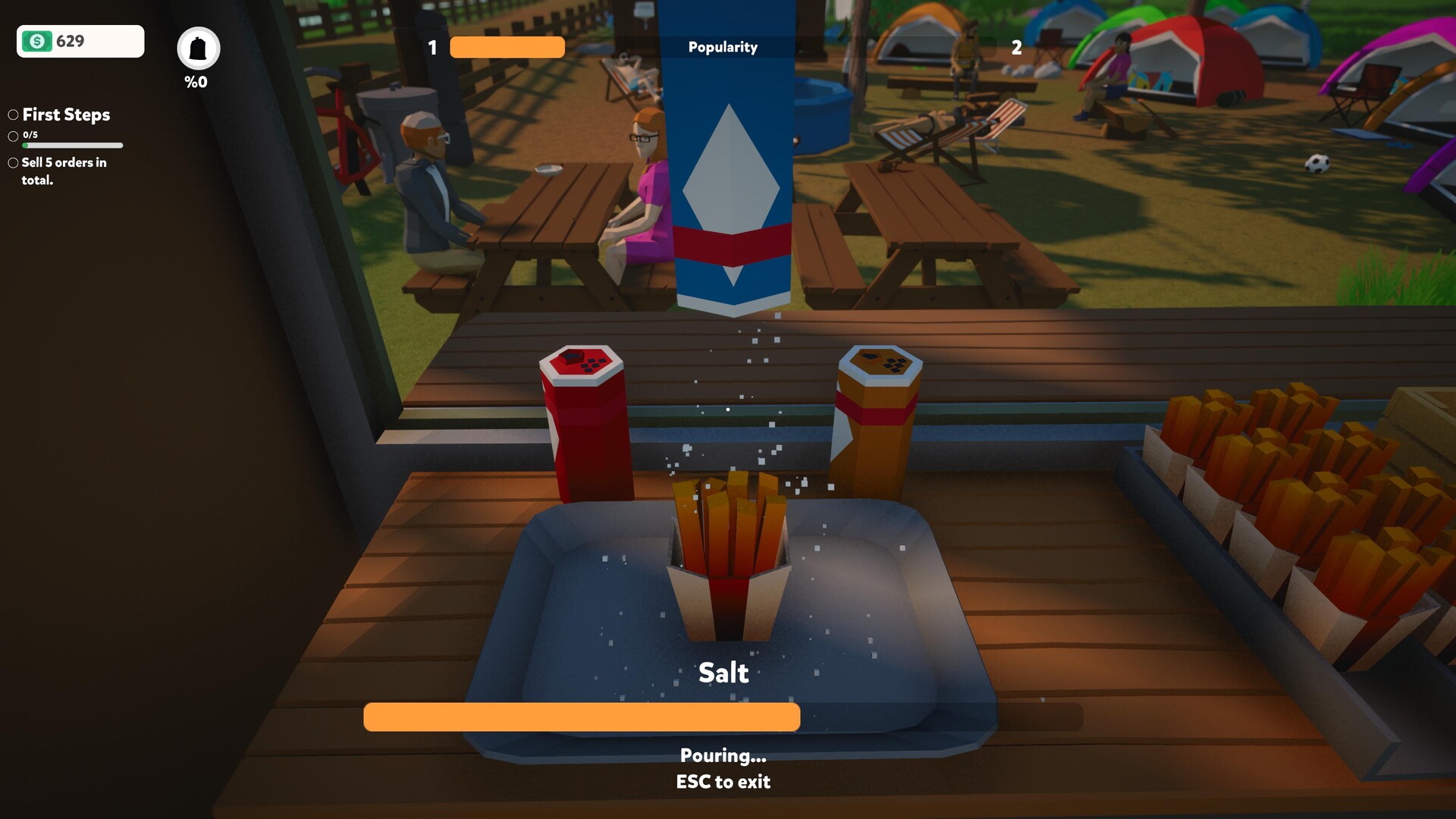 薯条餐车-Fries Drive