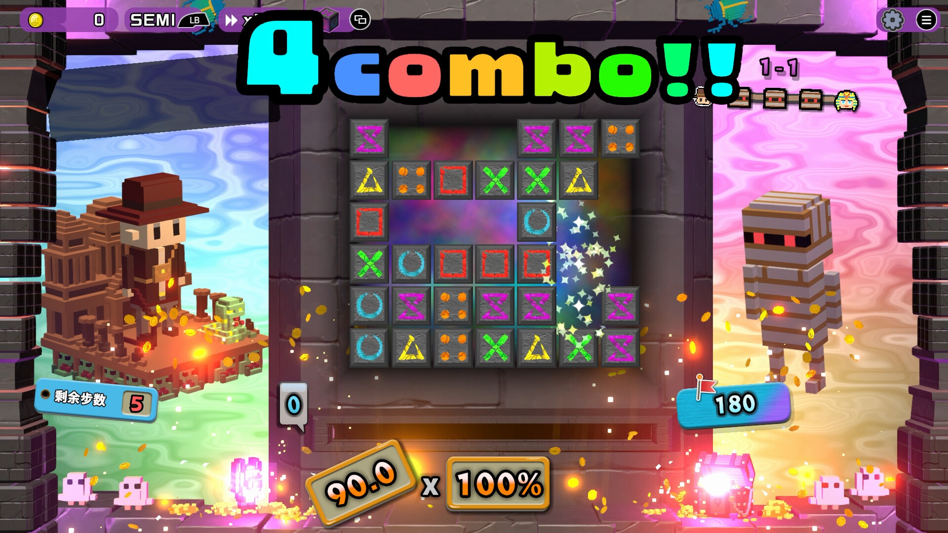 夺宝砖家-Dialoop -Roguelite Puzzle-